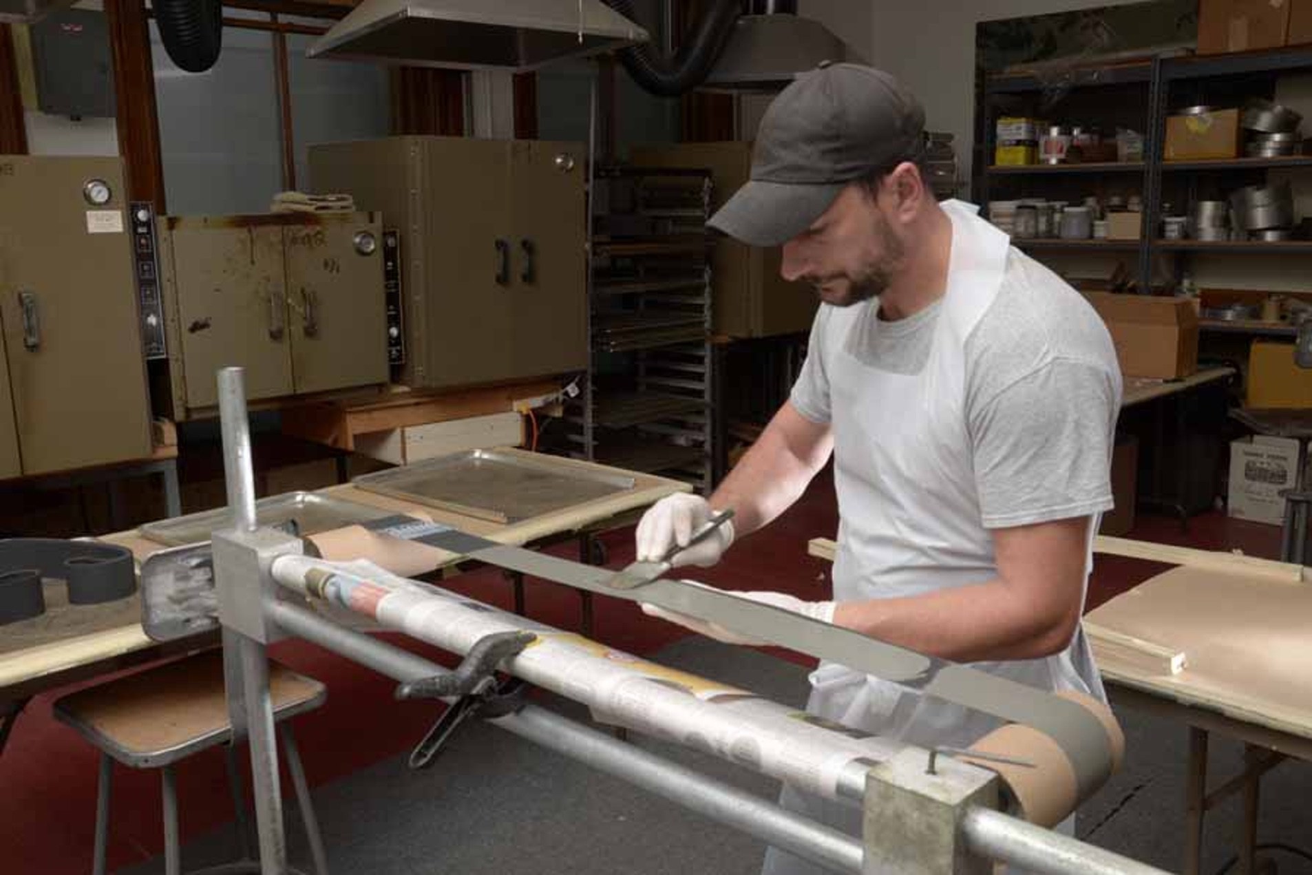 doug working at eastwind diamond abrasives